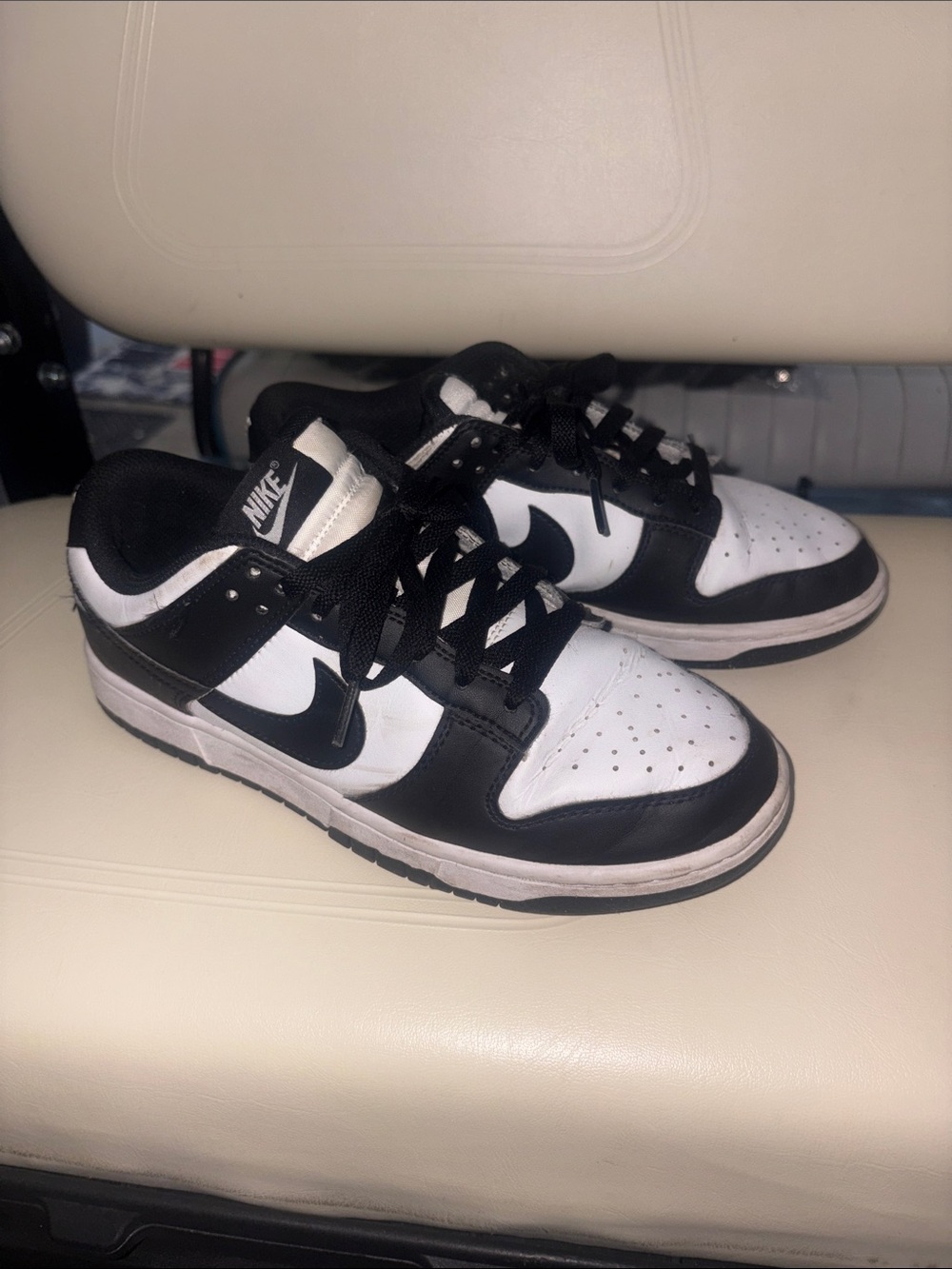 Nike Black and White panda dunks Low-Top Sneakers